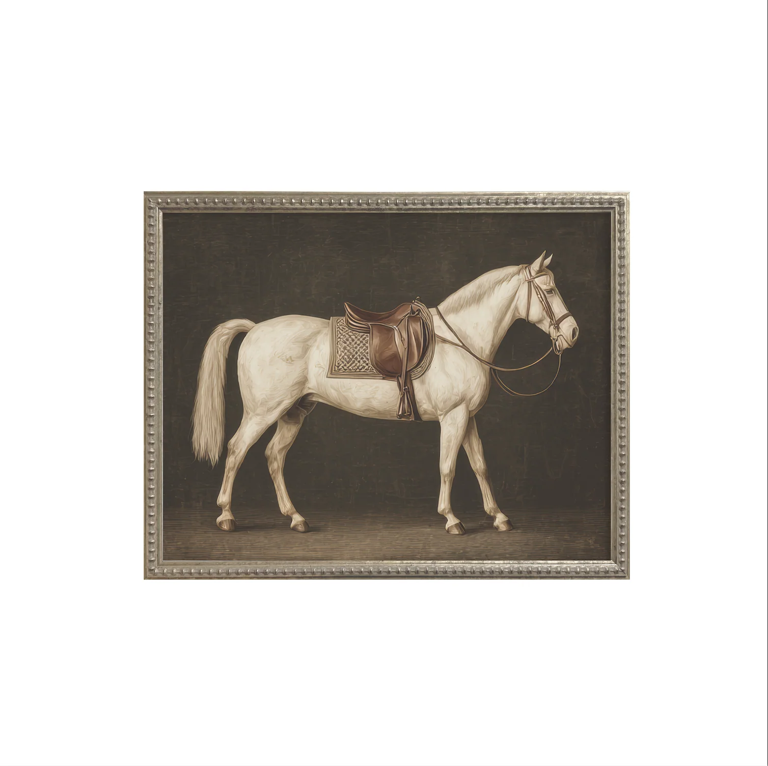 16x20 Silver Bead Horse Series (Set of 6) - Image 3