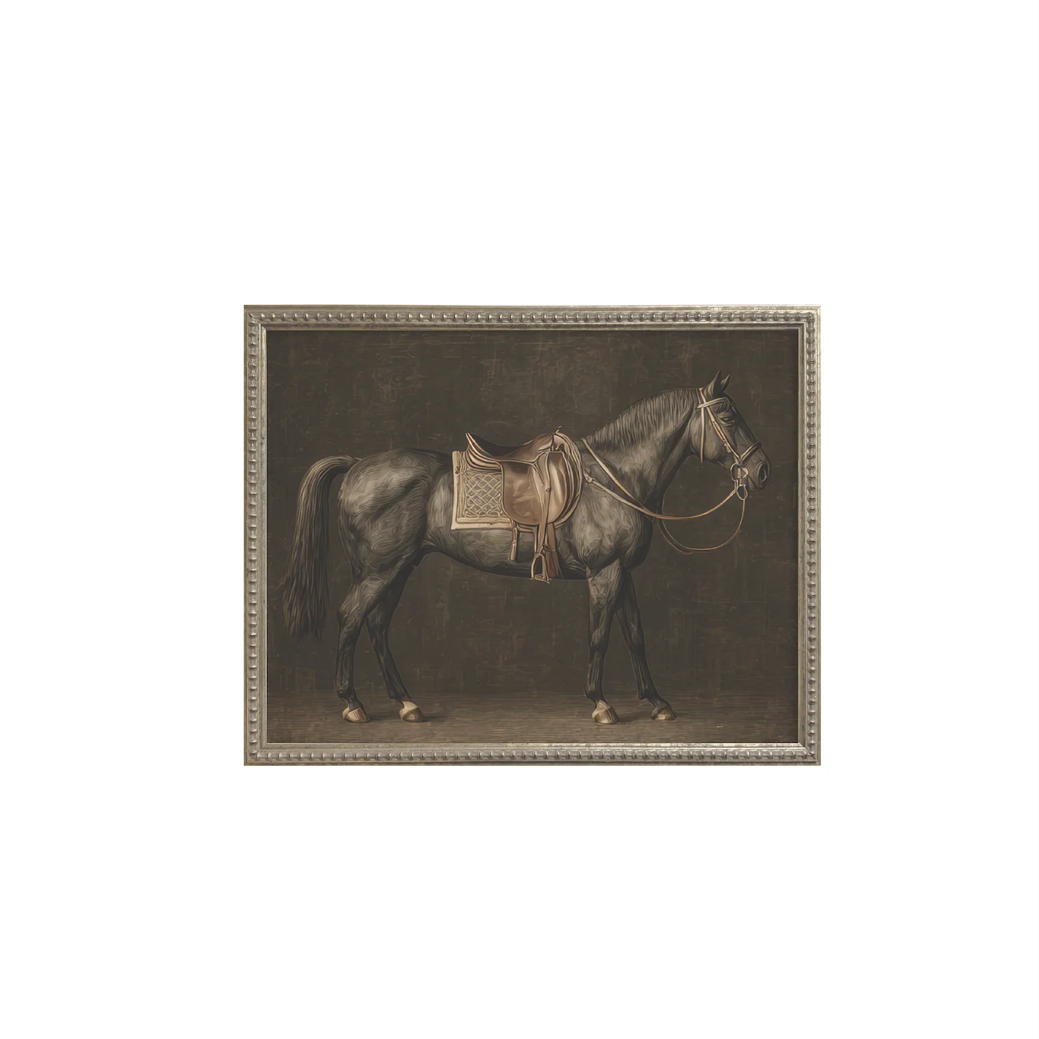 16x20 Silver Bead Horse Series (Set of 6) - Image 5