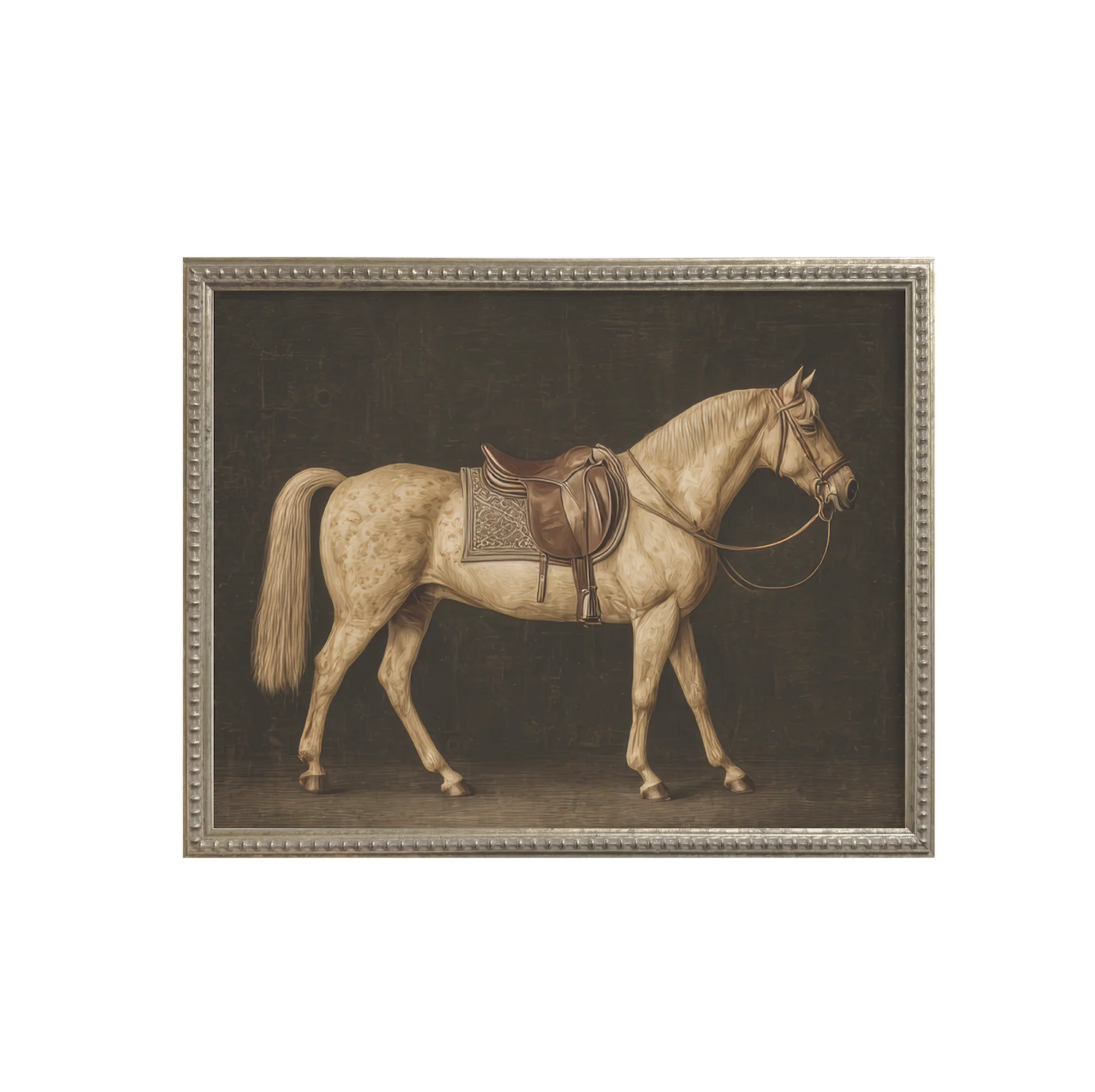 16x20 Silver Bead Horse Series (Set of 6) - Image 6