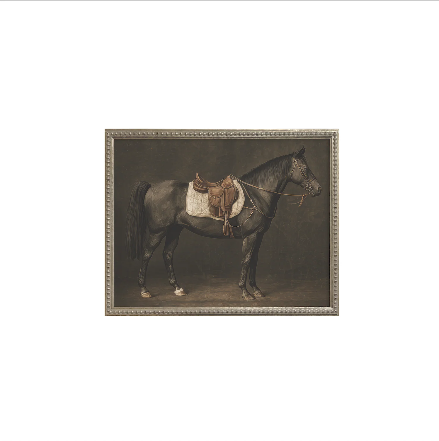 16x20 Silver Bead Horse Series (Set of 6) - Image 7