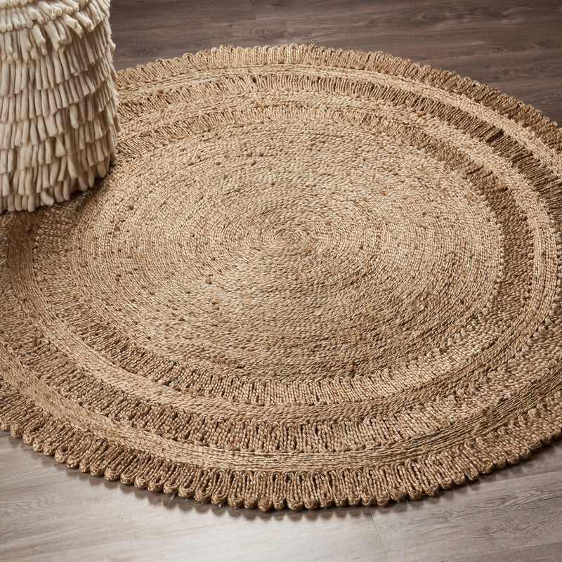 Scallop Grey Natural Fiber Rug - Image 6