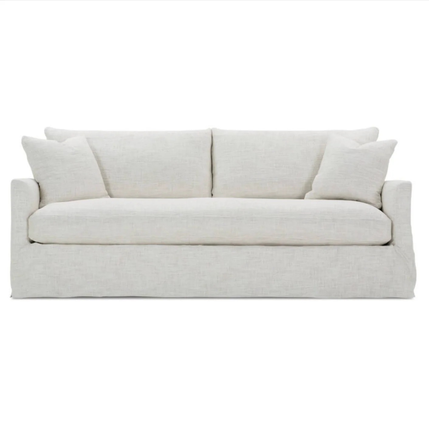 89" Lilah Bench Slipcovered Sofa - Image 2
