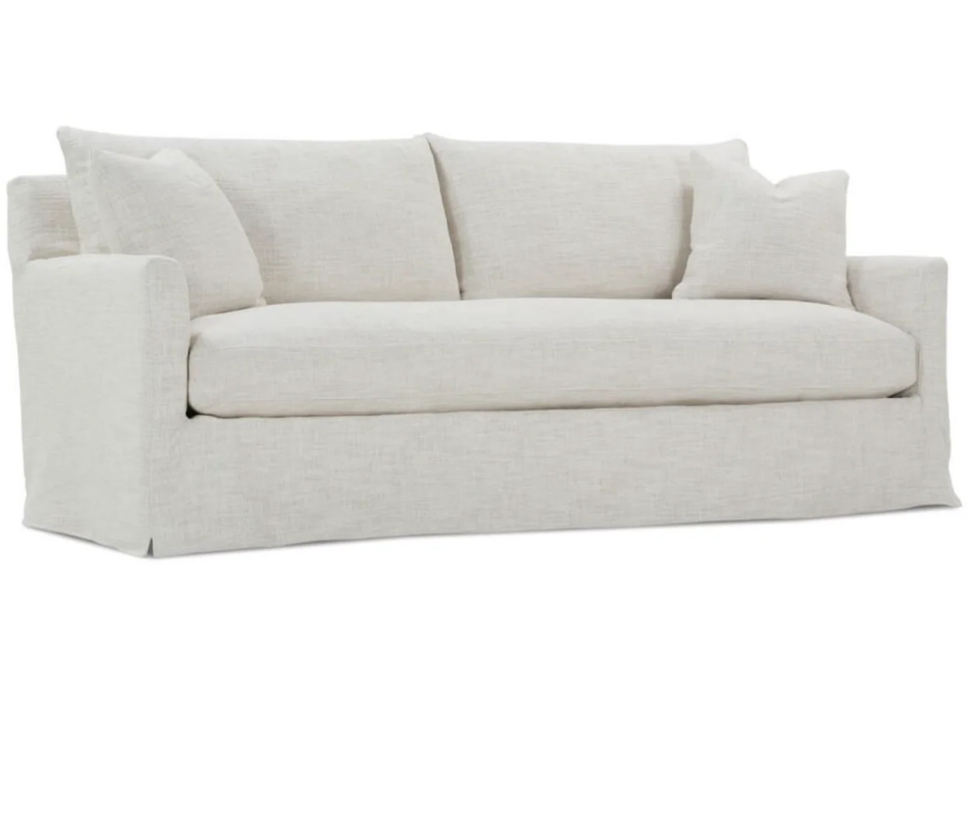 89" Lilah Bench Slipcovered Sofa - Image 3