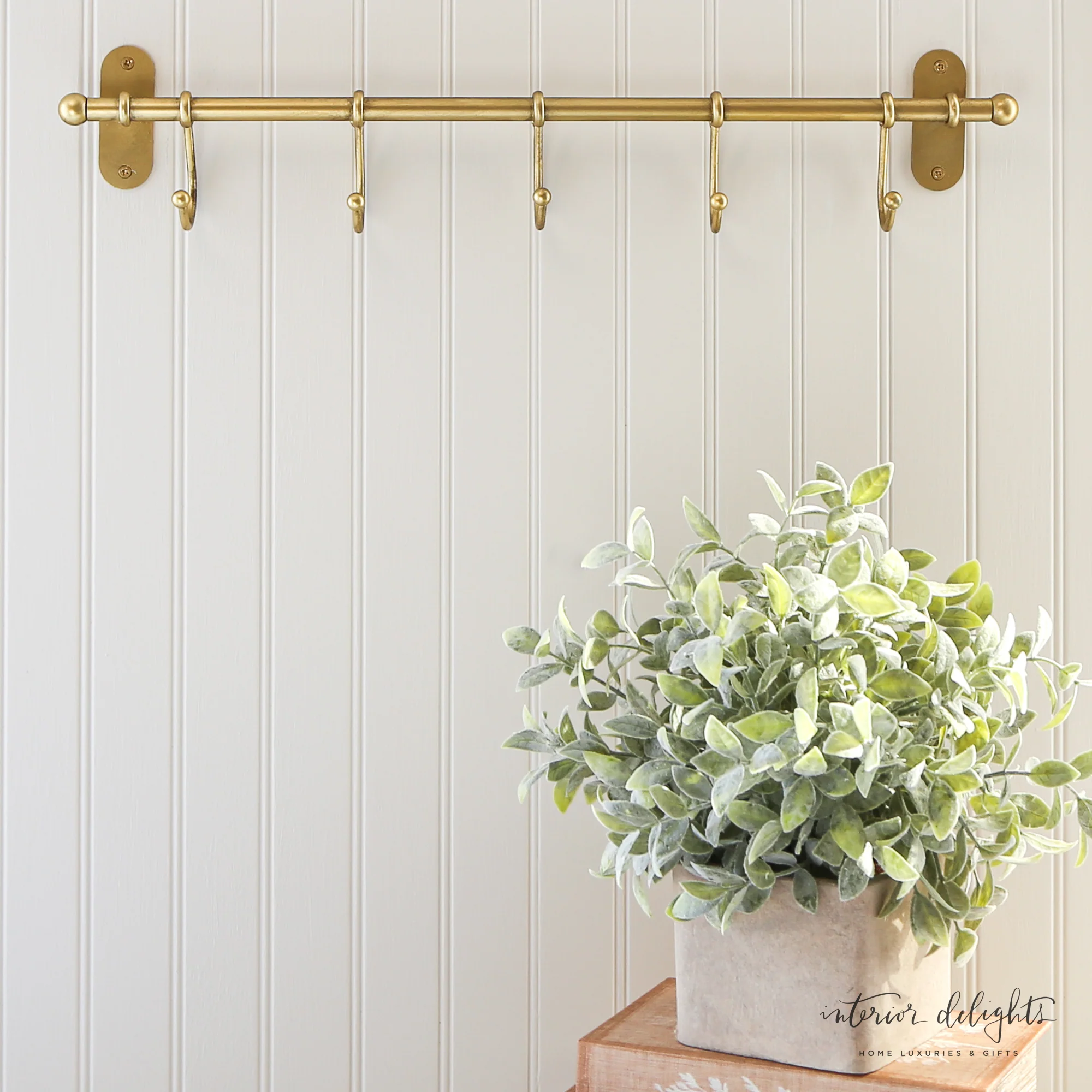 Antiqued Metal Wall Hooks - Image 3
