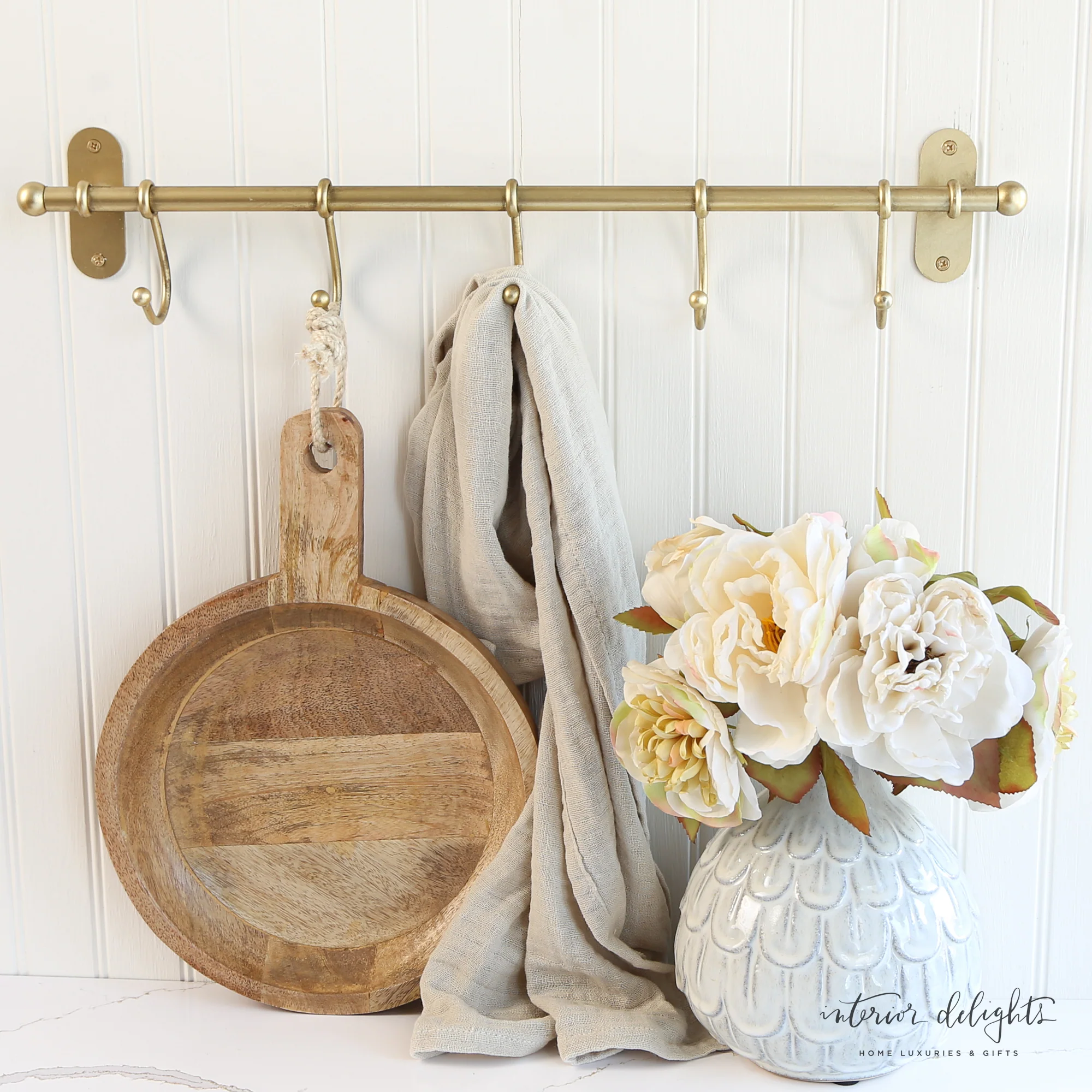 Antiqued Metal Wall Hooks - Image 5