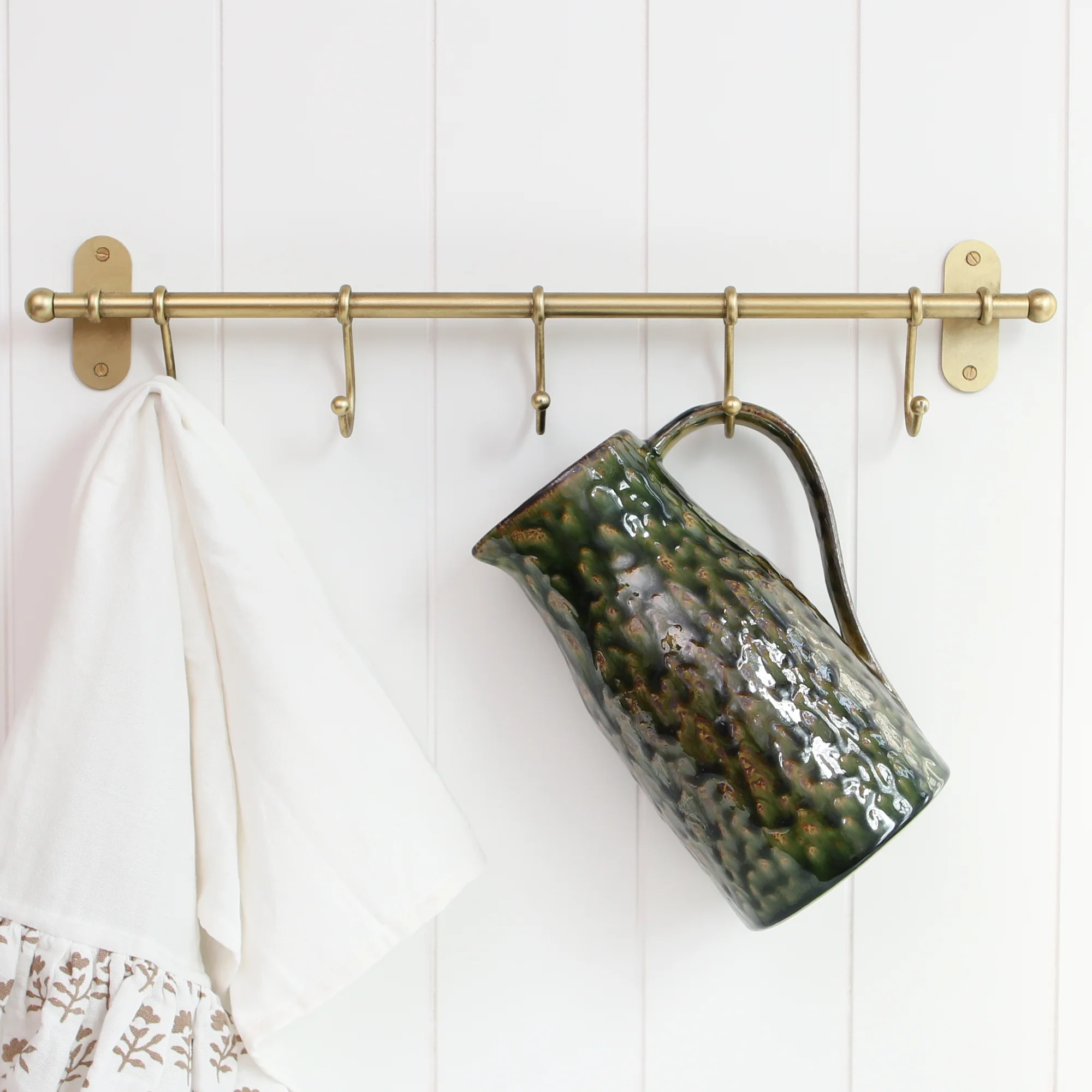 Antiqued Metal Wall Hooks - Image 6