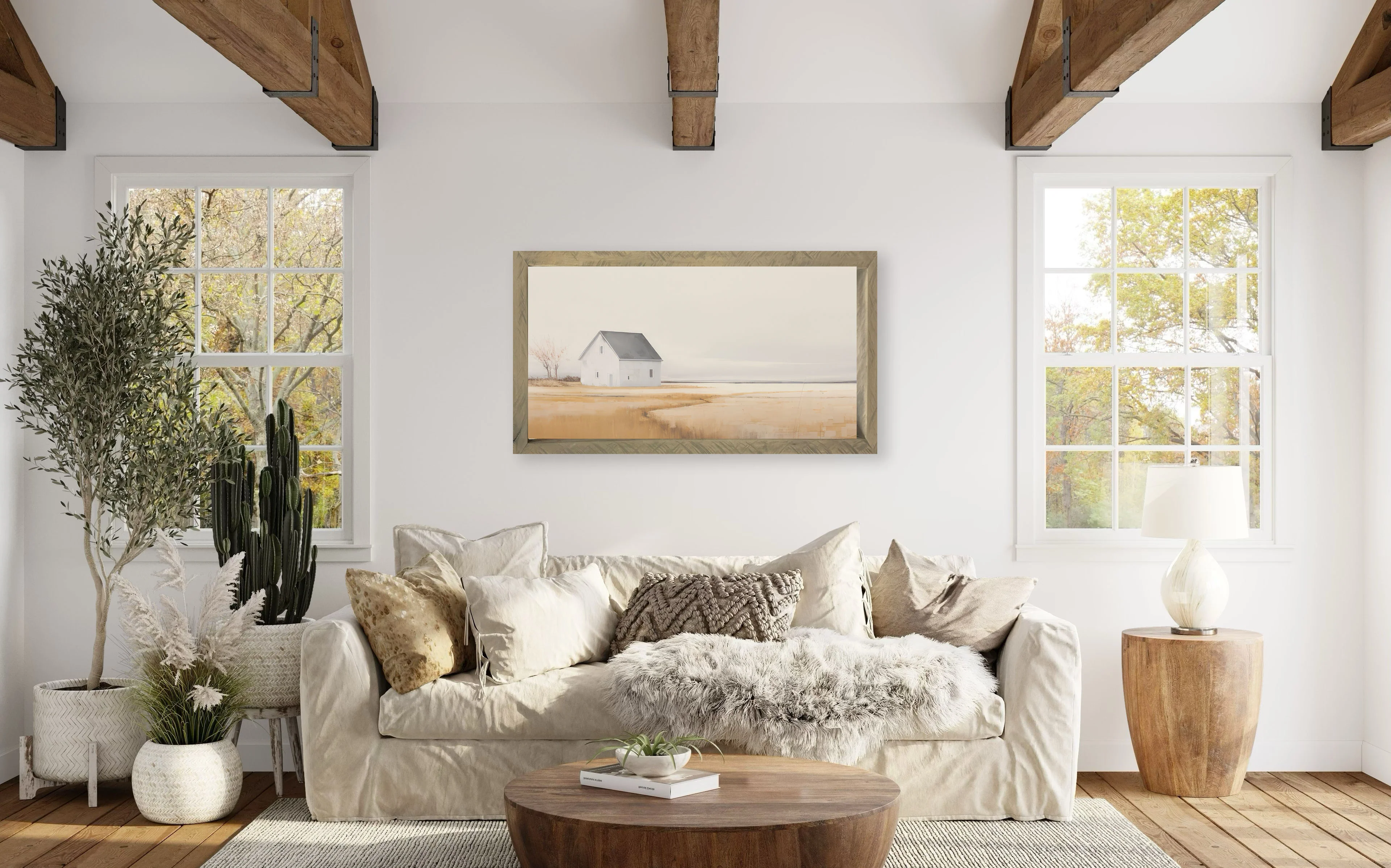 Barn 2 24x48 Thin Timberwood - Image 2