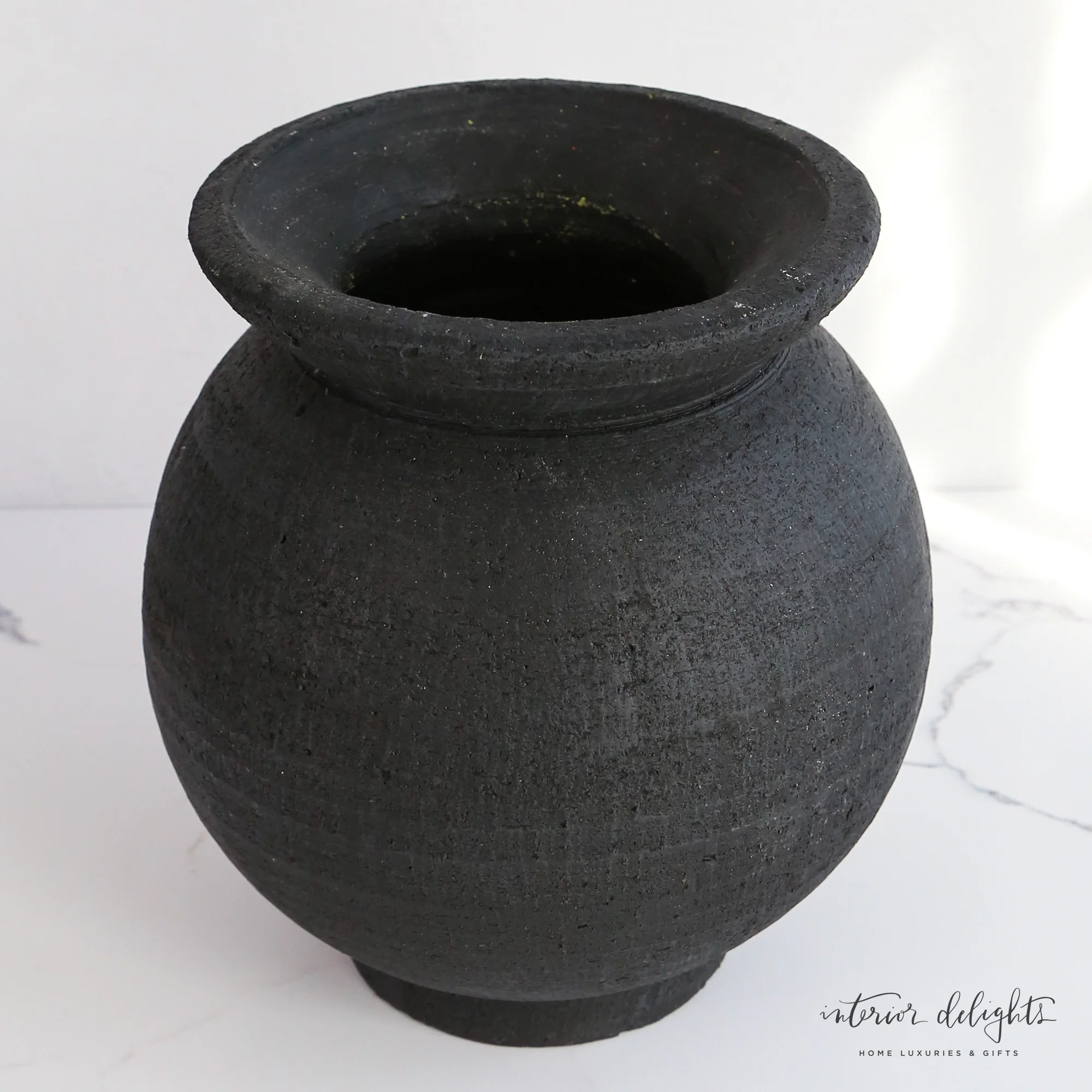 9.5" Black Paul Vase - Image 8