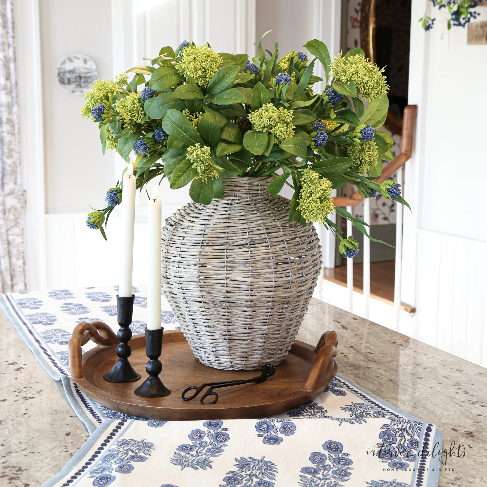 Block Print Table Runner - Image 3
