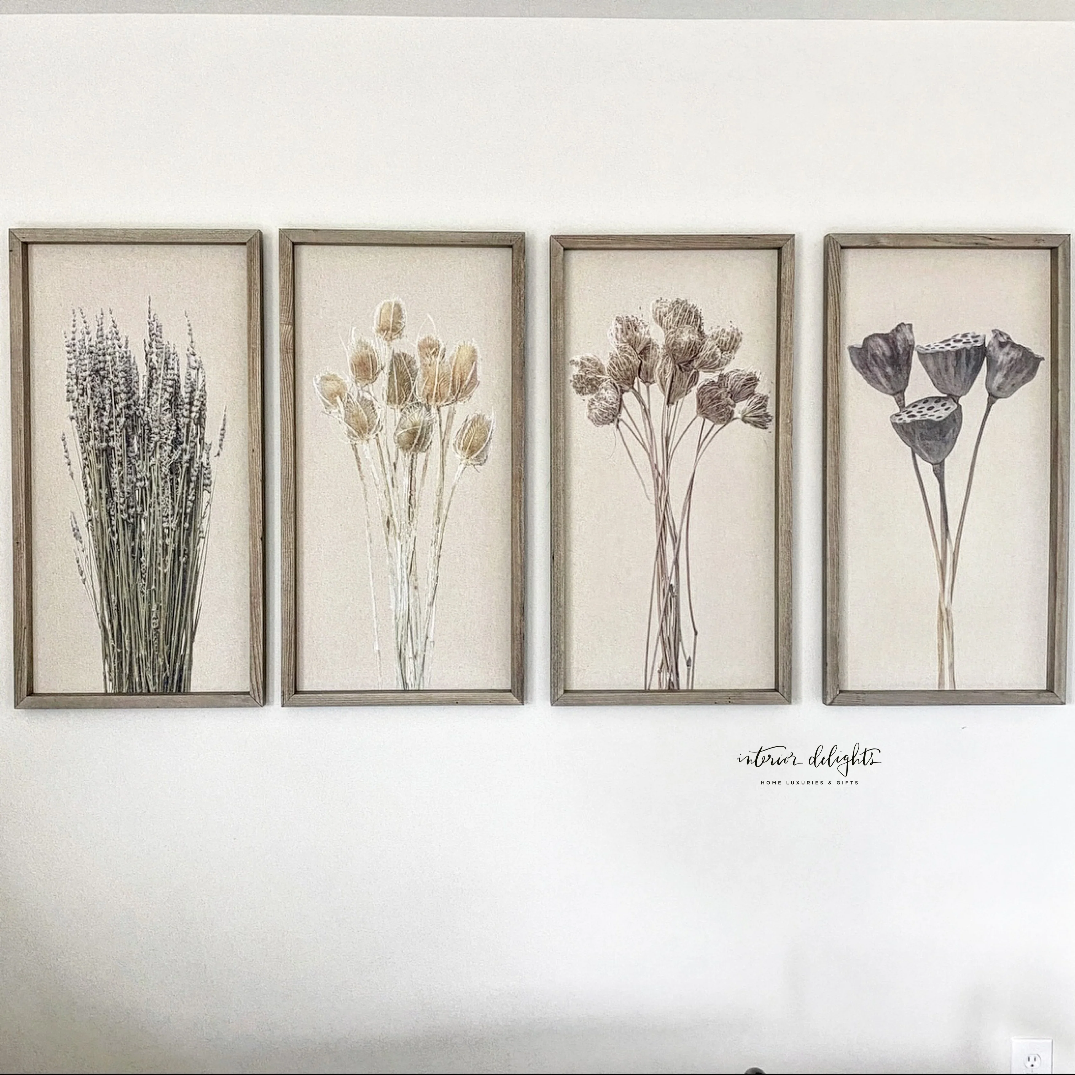 Botanical on Canvas with Wood Frame (6 Styles to Choose From) - Image 12