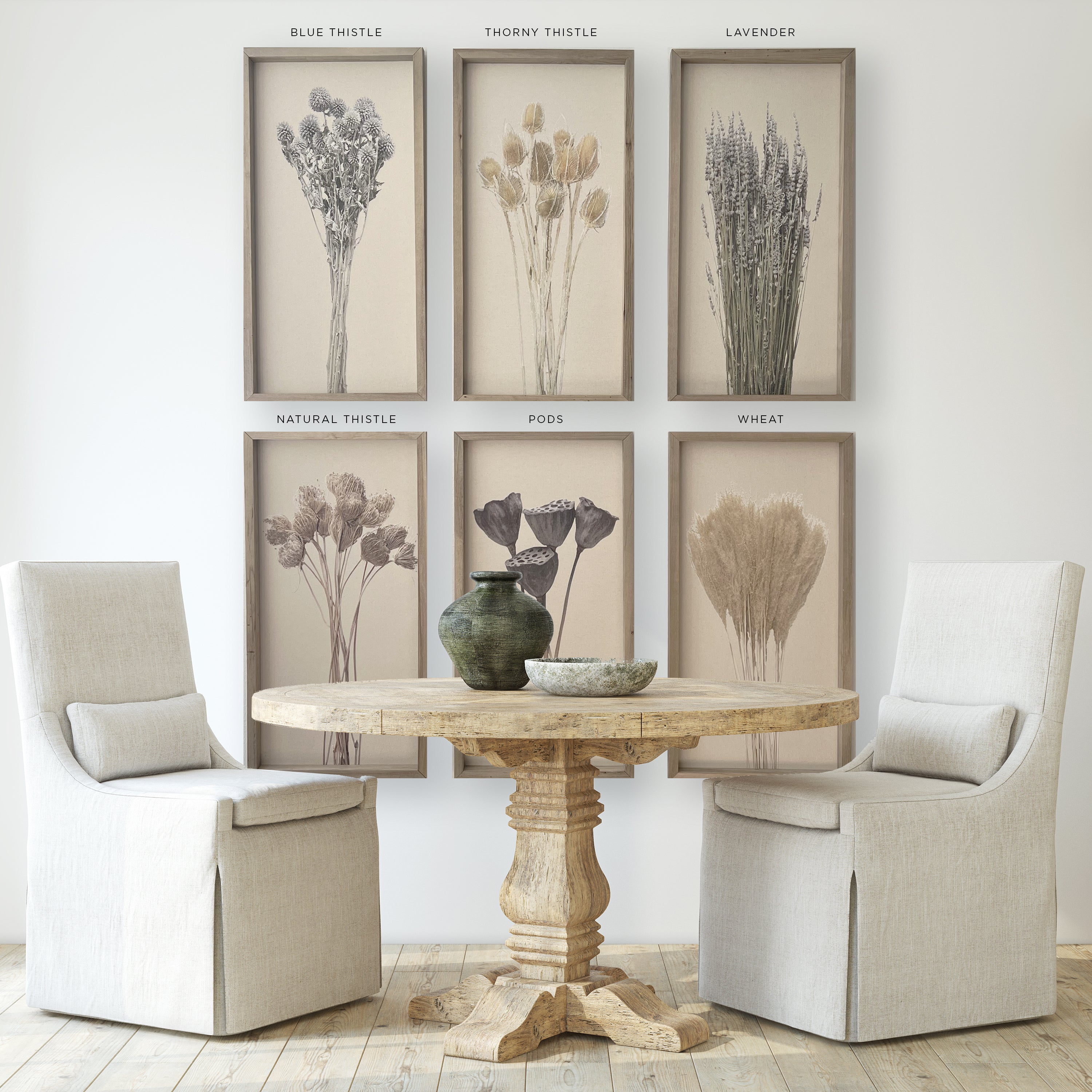 Botanical on Canvas with Wood Frame (6 Styles to Choose From) - Image 13
