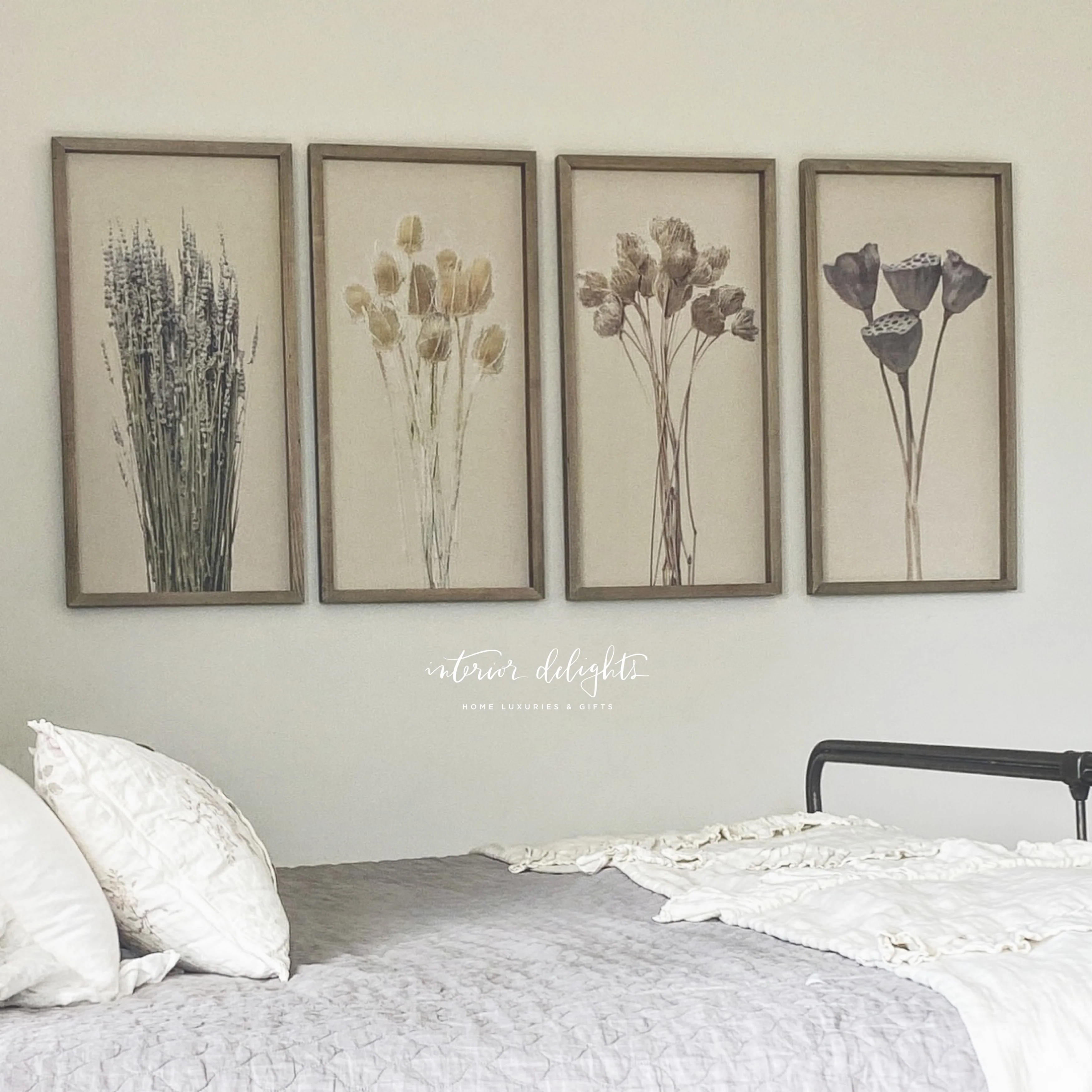 Botanical on Canvas with Wood Frame (6 Styles to Choose From) - Image 2