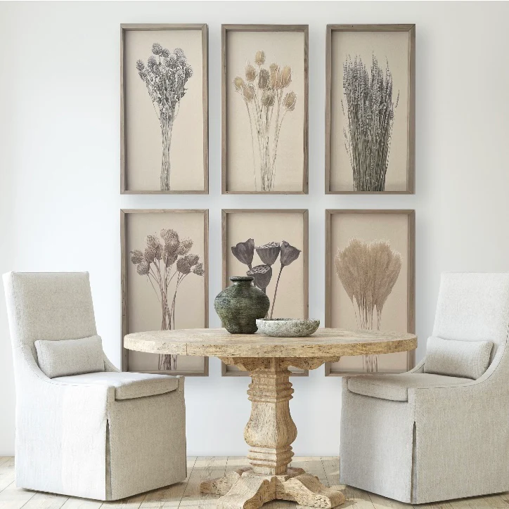 Botanical on Canvas with Wood Frame (6 Styles to Choose From) - Image 3