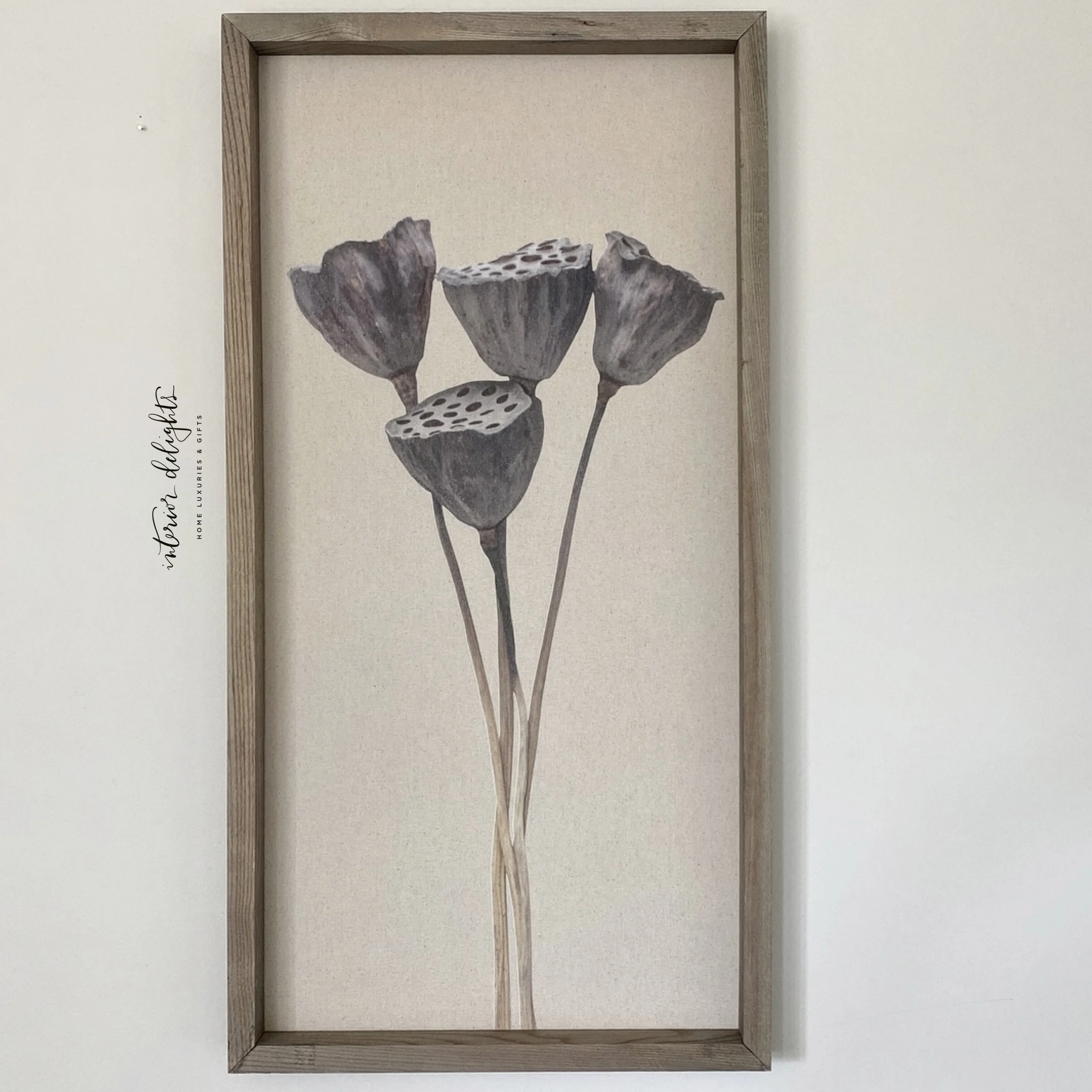Botanical on Canvas with Wood Frame (6 Styles to Choose From) - Image 7