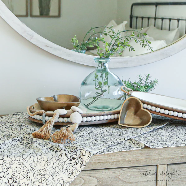 Brass Heart Bowls- Set of 2 - Image 3