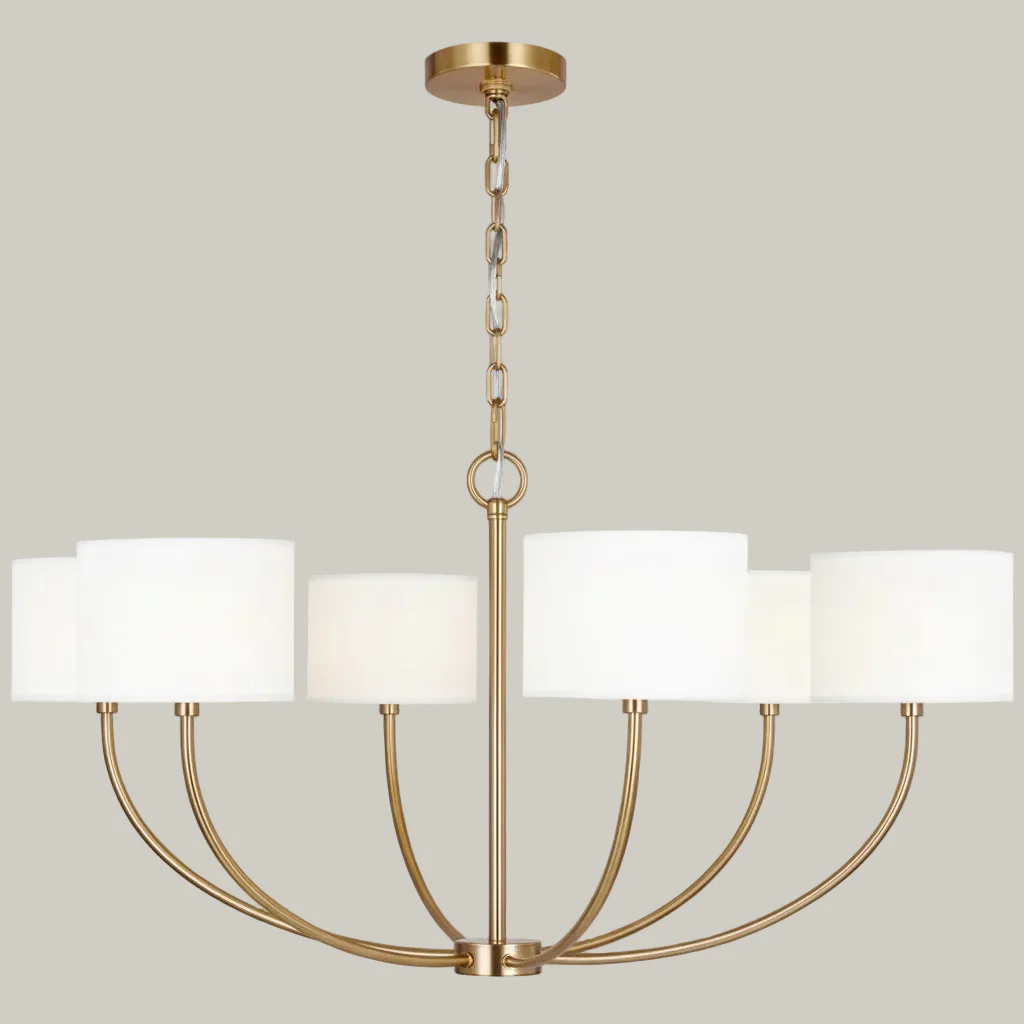 Linda - 6 Shade Chandelier - Image 5