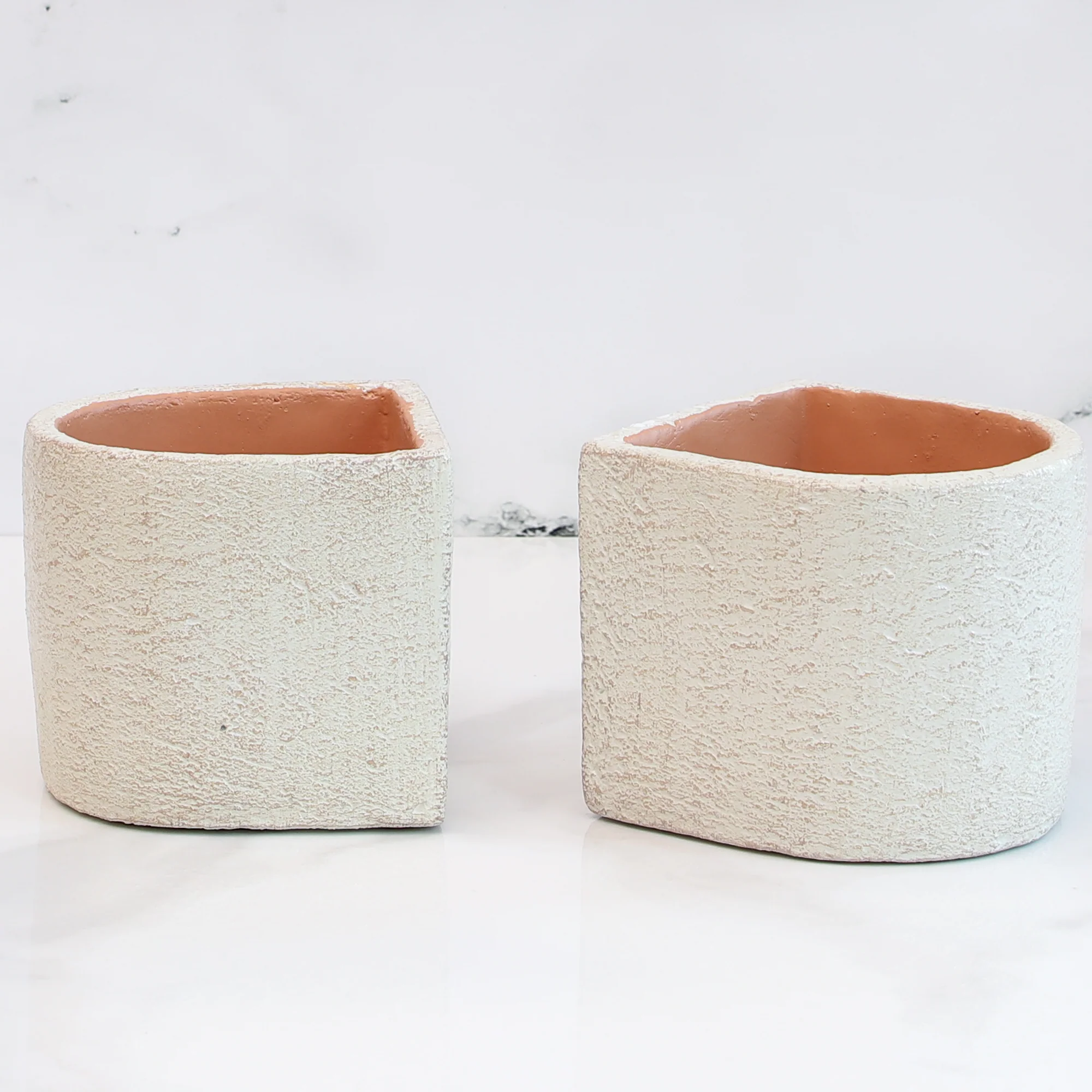 Concrete Book End Planter, Set of 2 - Image 4