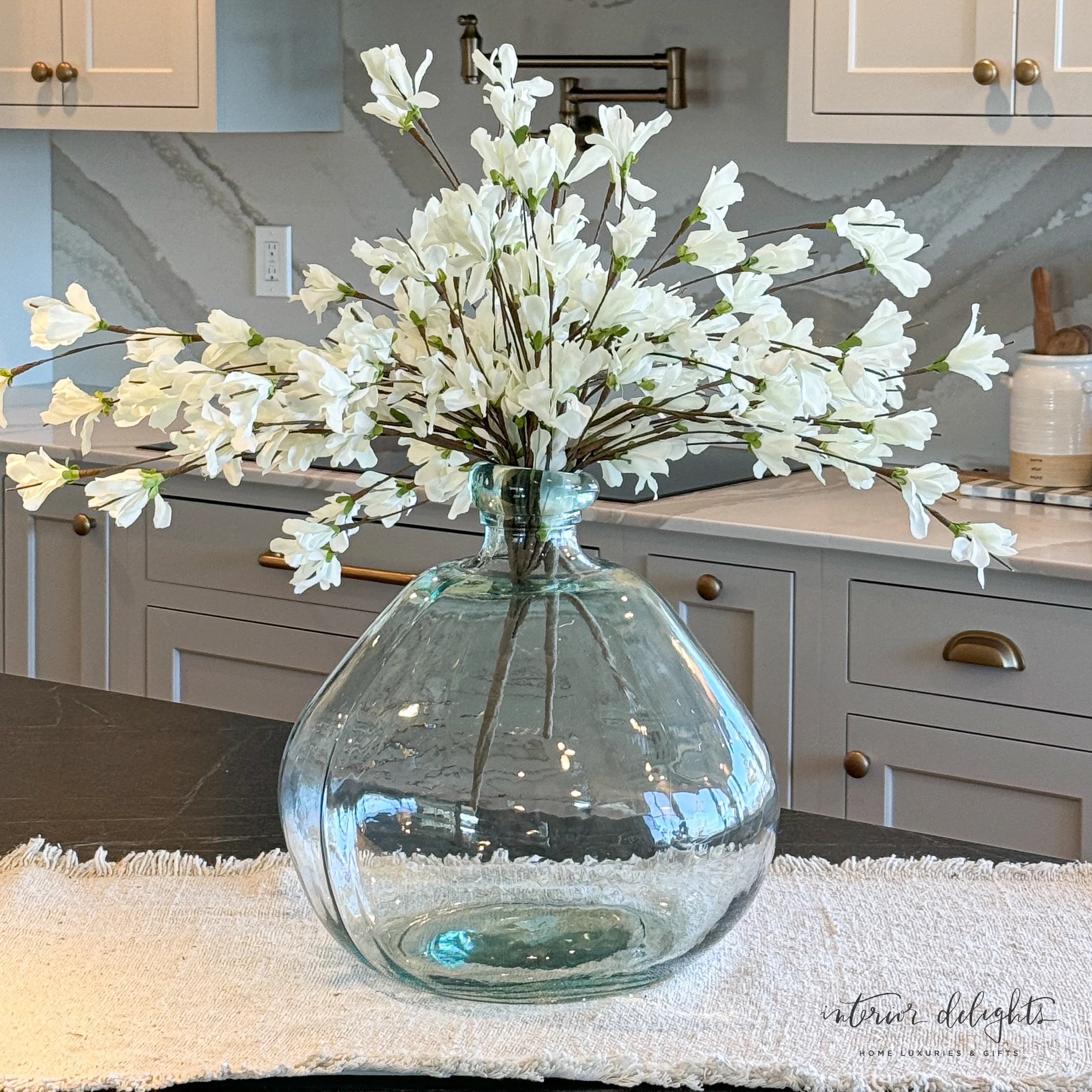 White Forsythia Bush-20in - Image 4