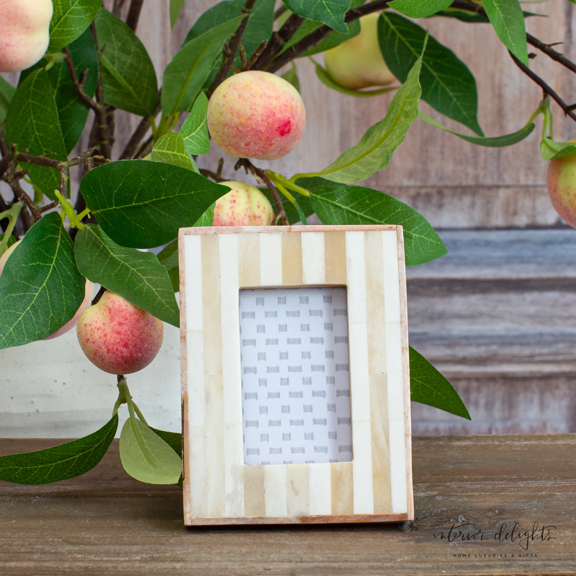 Striped Two Tone Photo Frame - Image 3