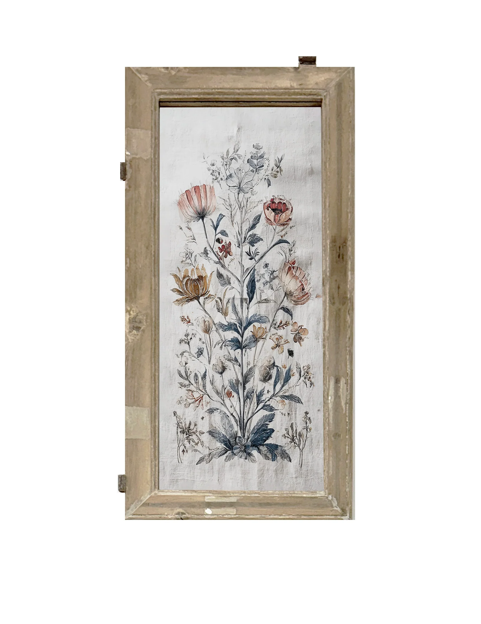 Holland Window Aged Floral ( set of 2 ) - Image 2