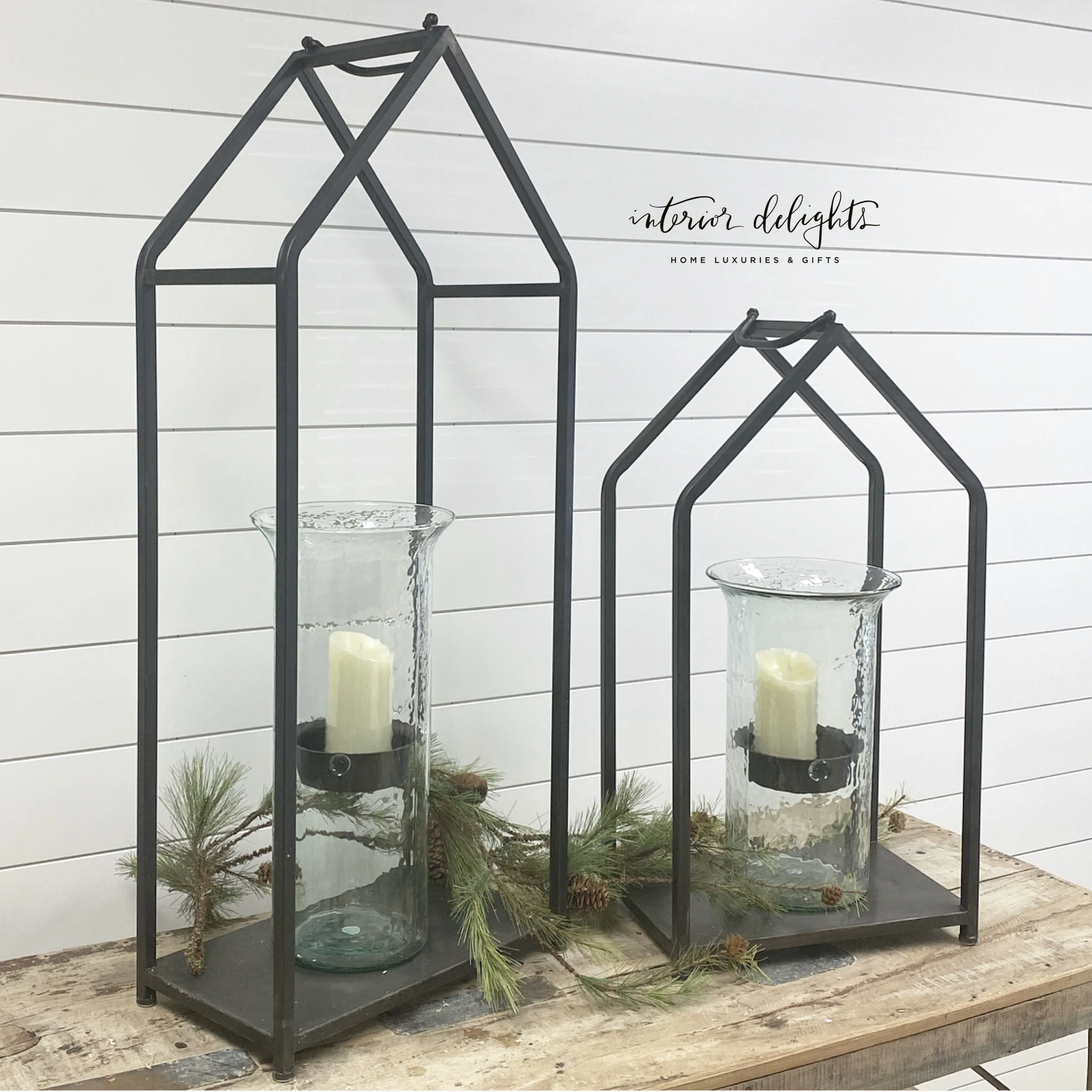 Large Hurricane Candle Holder: Choose from 3 sizes. - Image 7