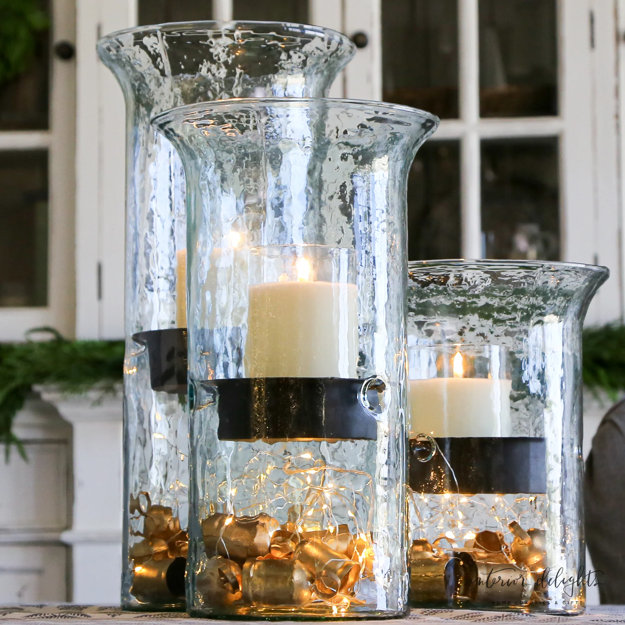 Large Hurricane Candle Holder: Choose from 3 sizes. - Image 8