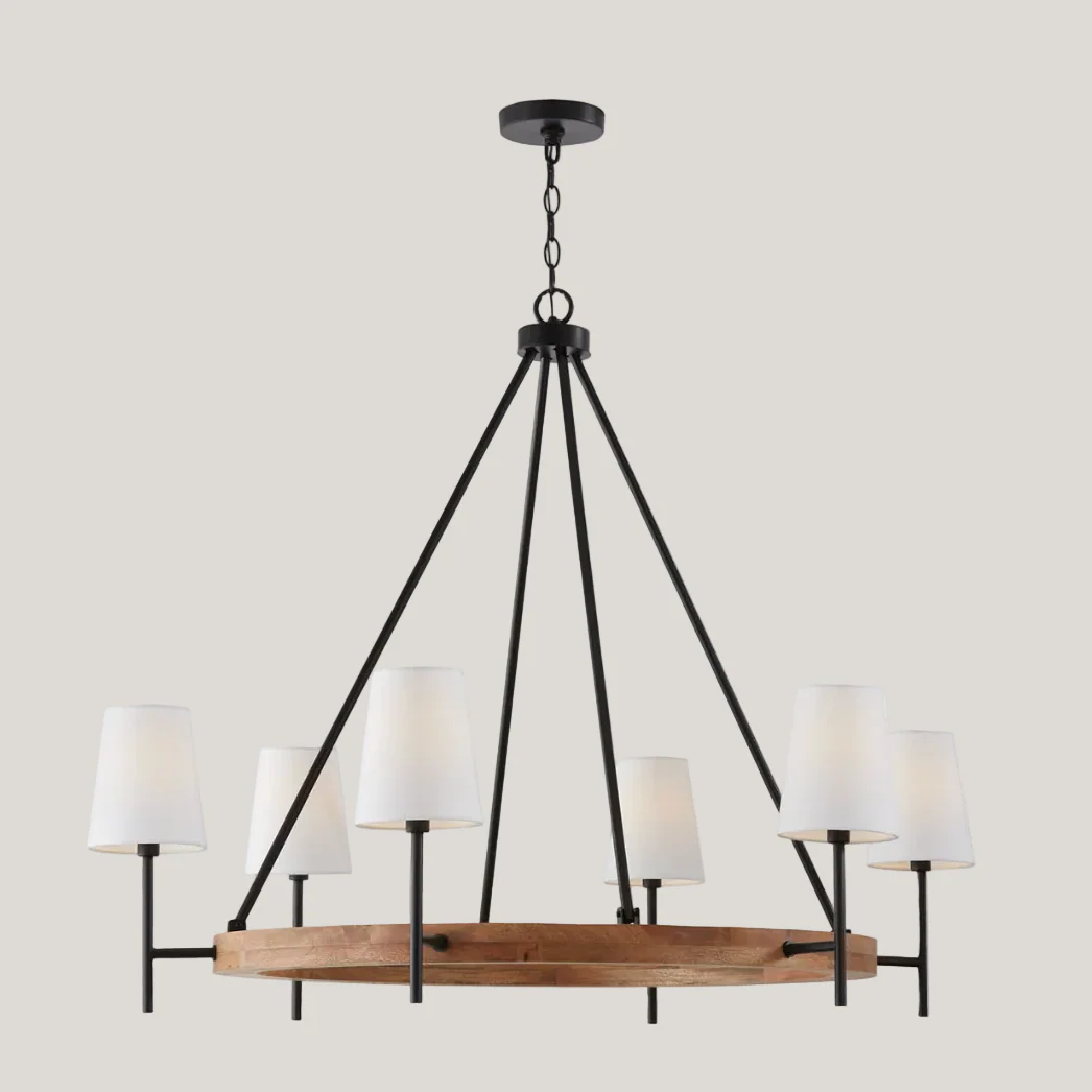 Jonah - 6 Light Chandelier