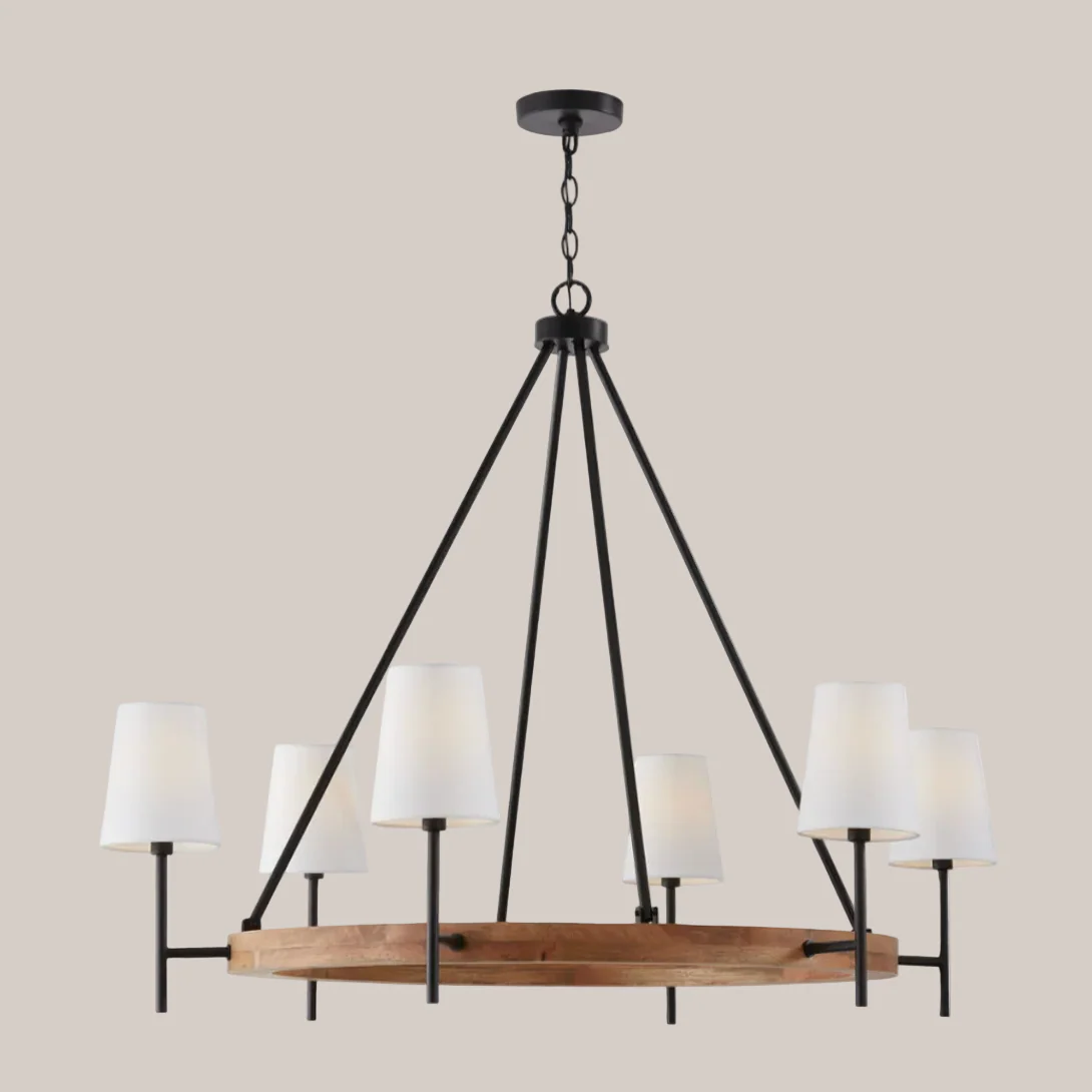 Jonah - 6 Light Chandelier - Image 3