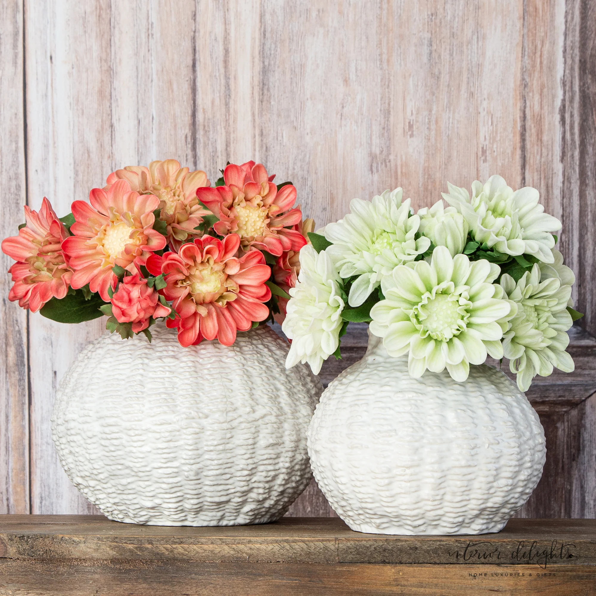 6” Woven Ceramic Round Vase - Image 10