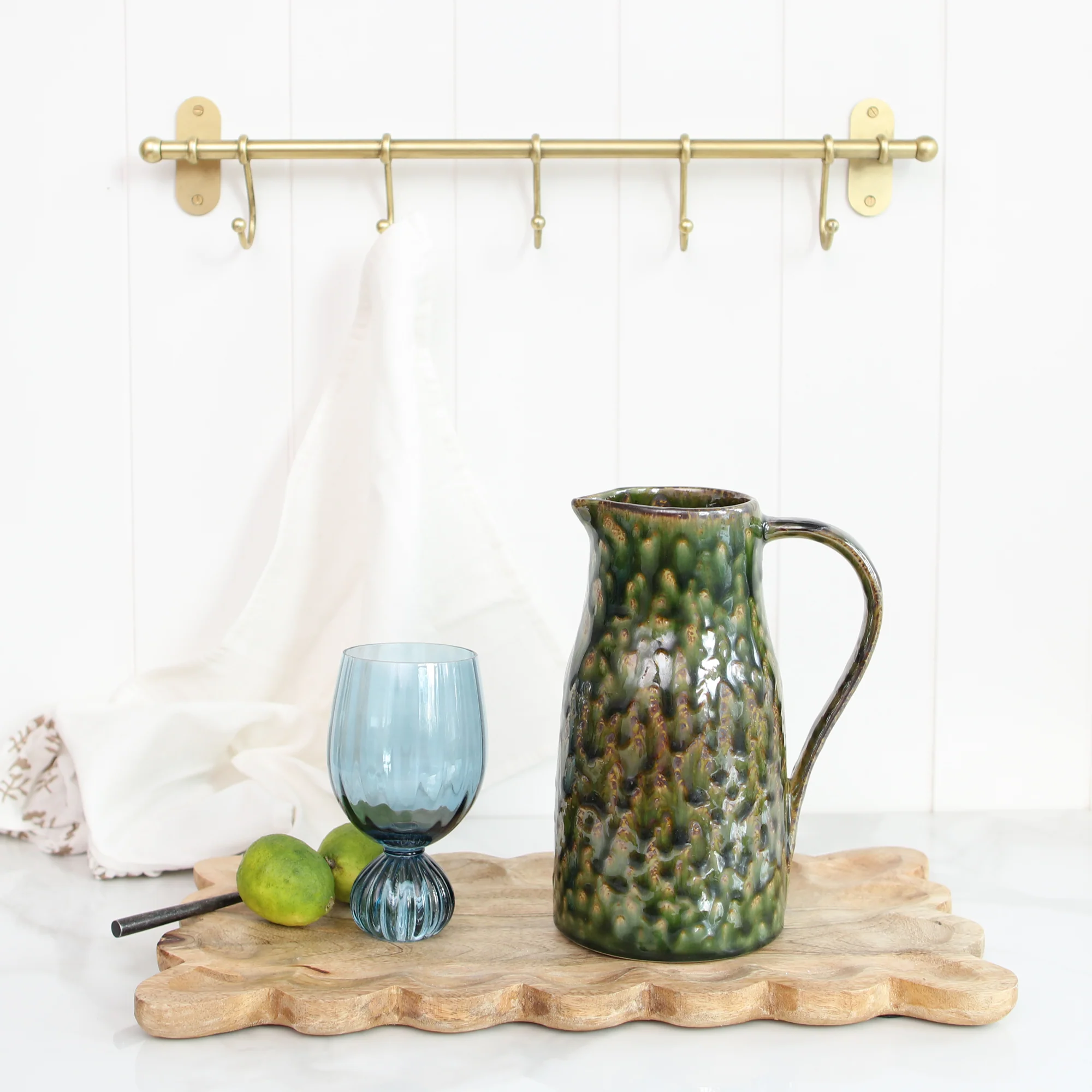 Antiqued Metal Wall Hooks - Image 4