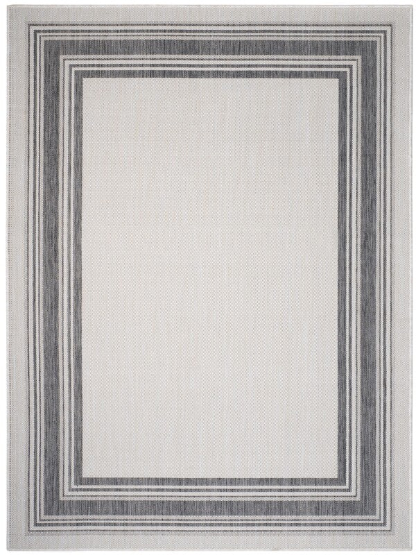 Mike Rug White / Anthracite - Image 4