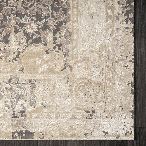 Monica Rug ( Gray / Beige ) - Image 2