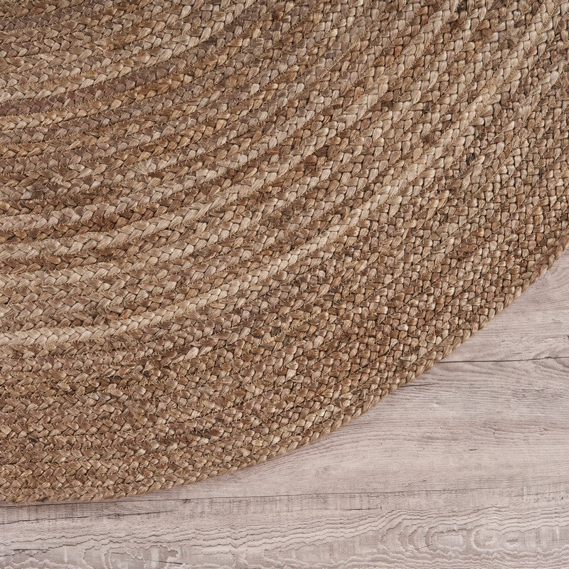 Natural Fiber Jute Rug ( Gray ) - Image 6