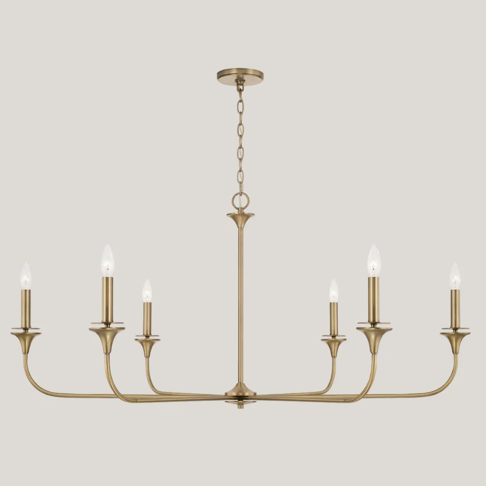 Presley - 6 Light Chandelier