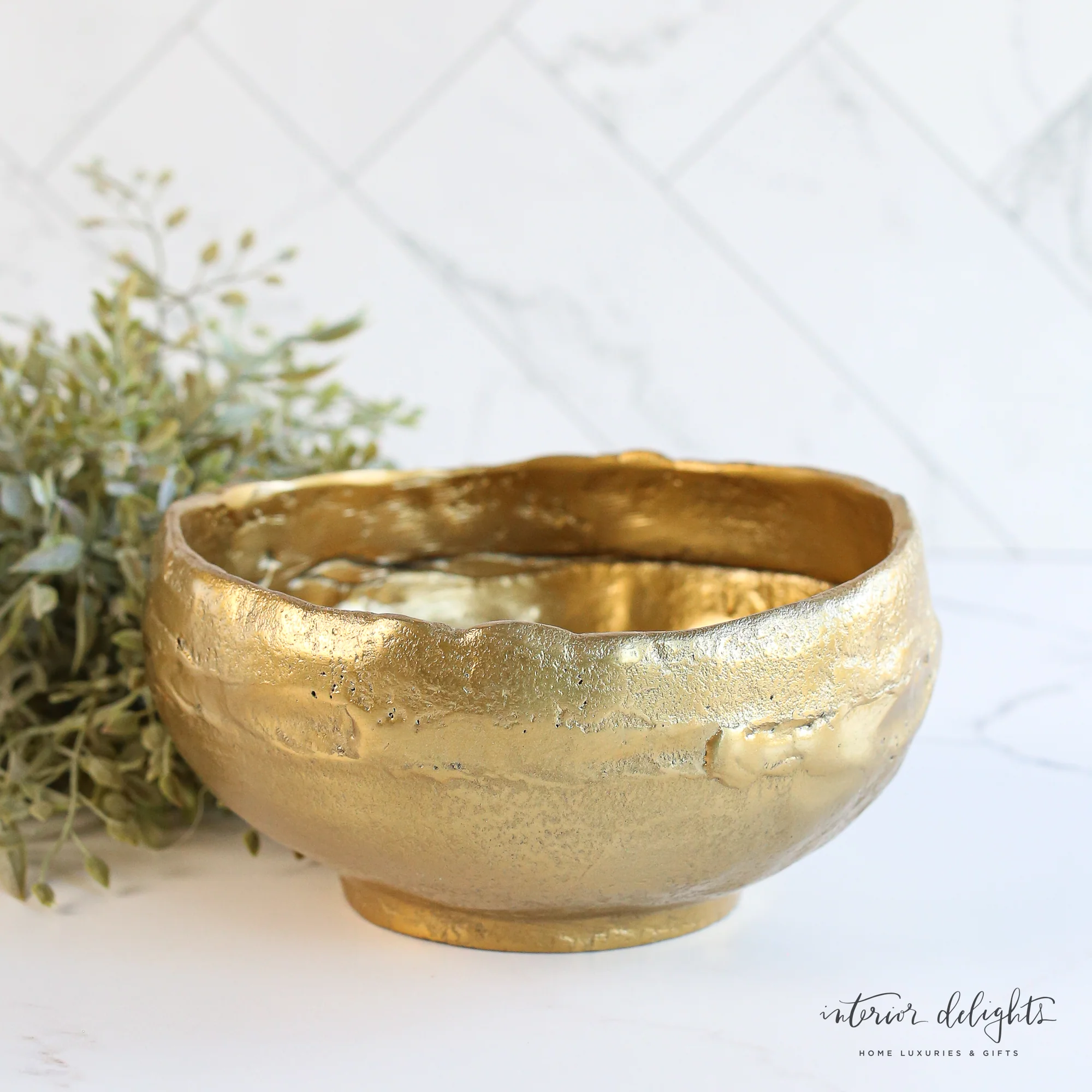 7" Rough Gold Bowl - Image 3