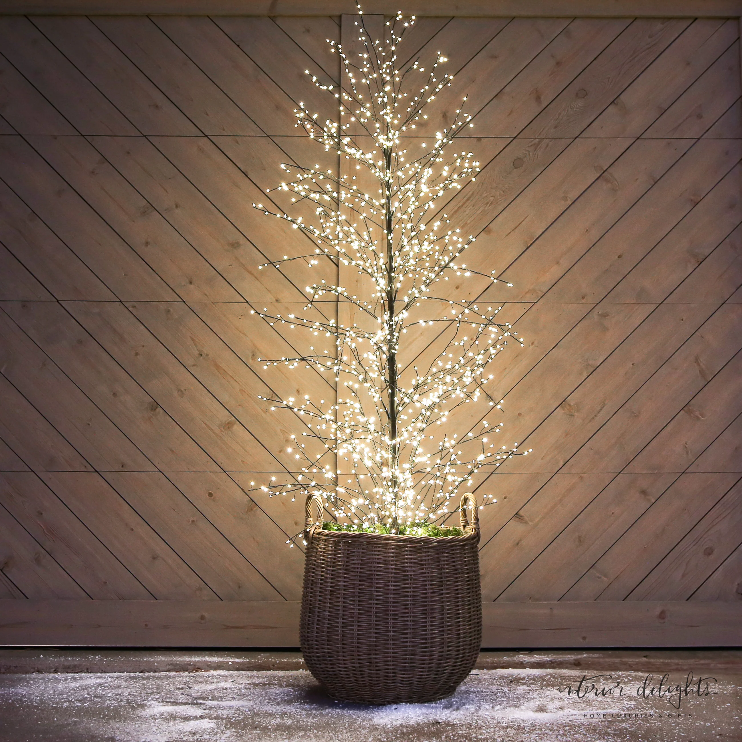 PREORDER Round Willow Planter Baskets - Set of 2 - Image 7