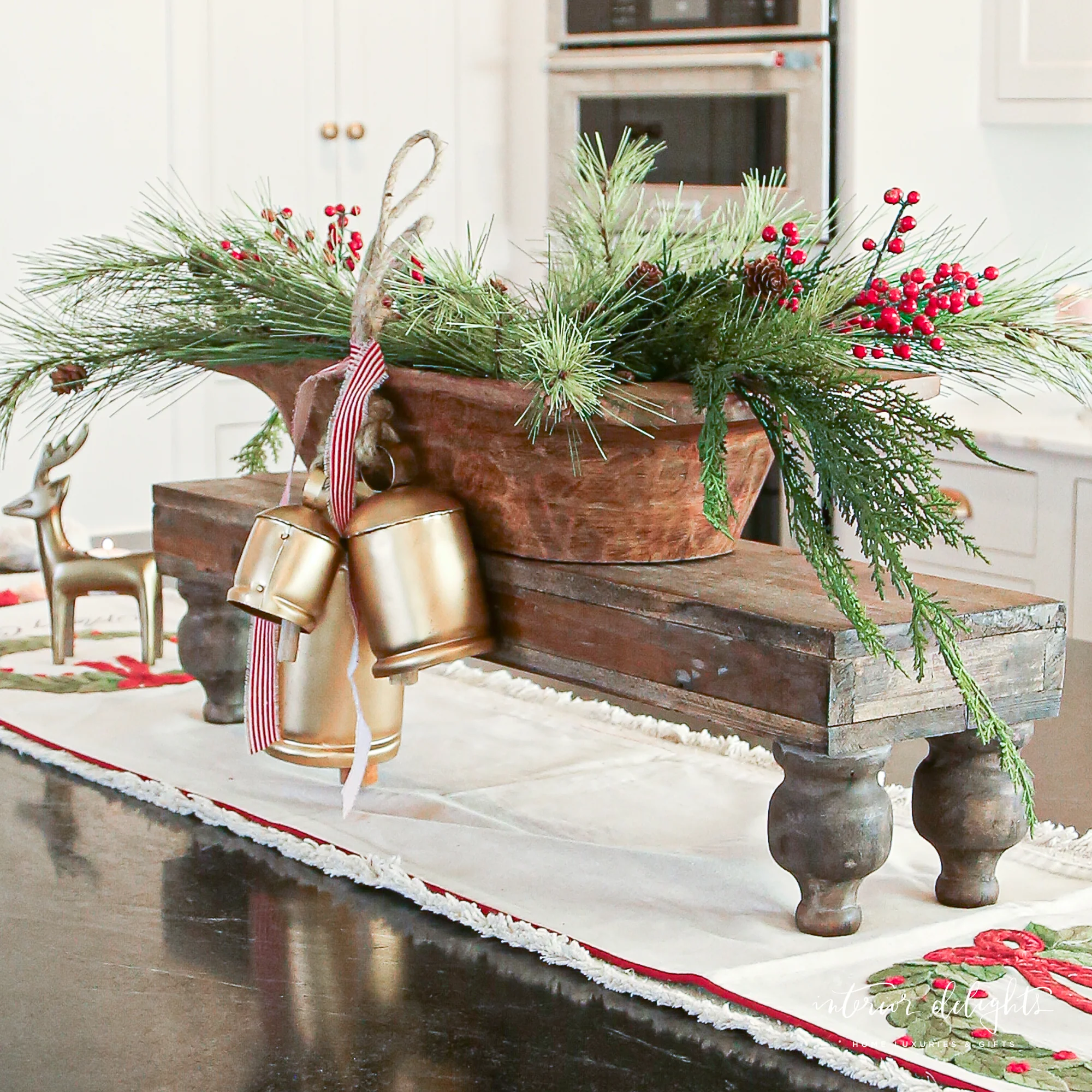Rustic Footed Wood Riser - Image 15