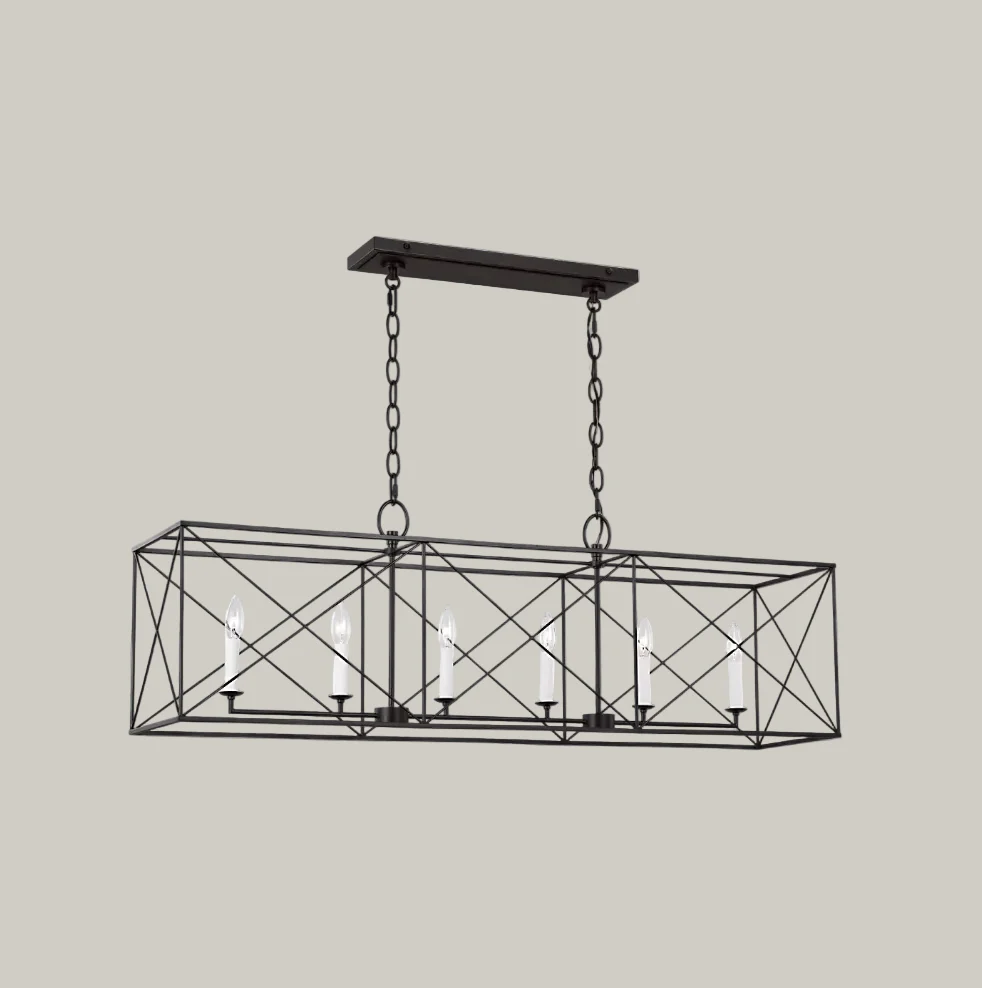 Stephanie - 6 Light Island Chandelier - Image 4