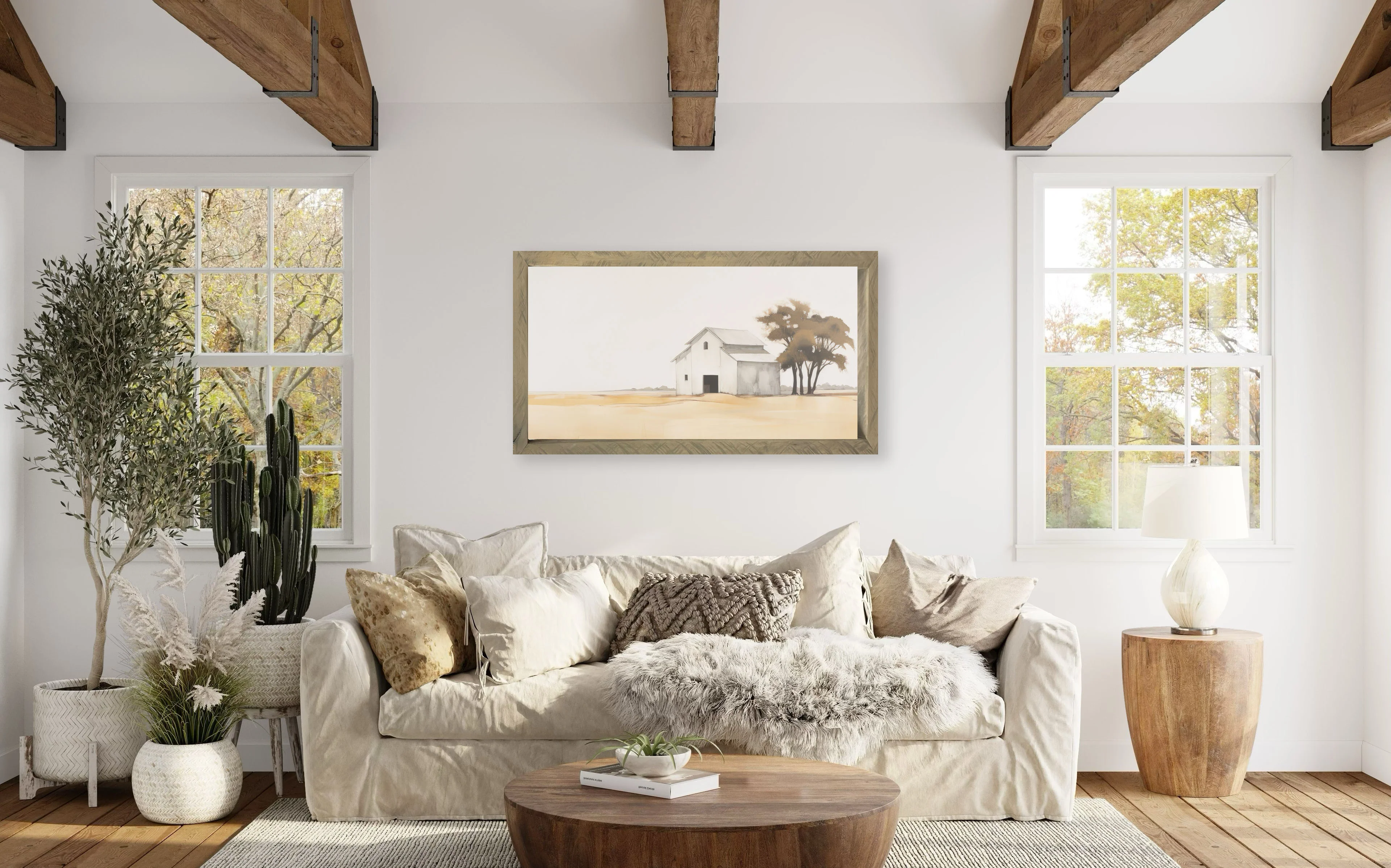 Barn 1 24x48 Thin Timberwood - Image 2