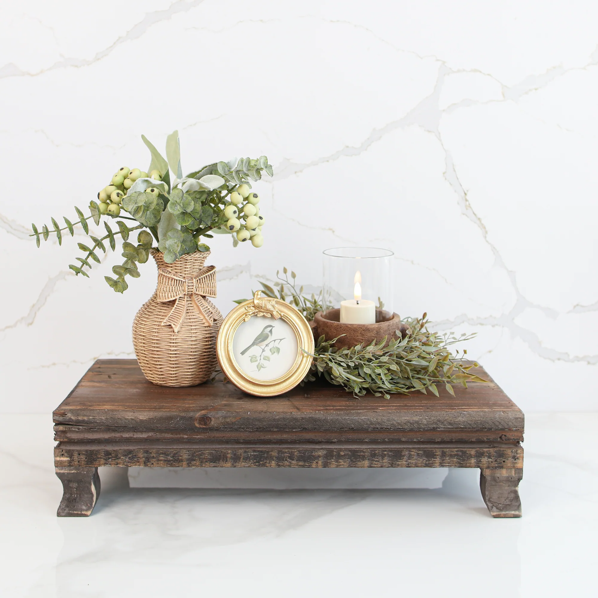 Wooden Footed Risers, Set of 2 - Image 4